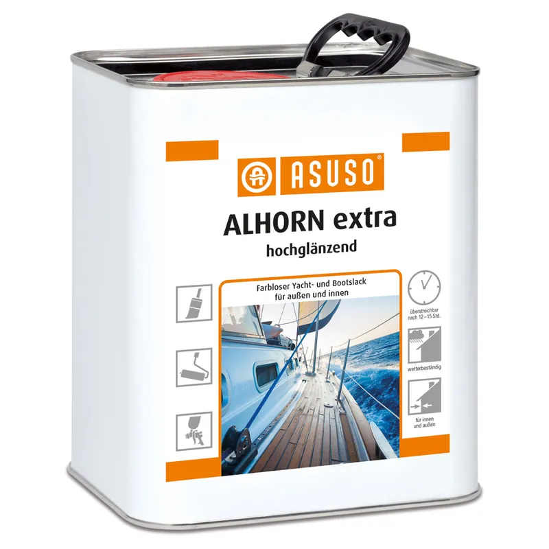 Kostenloser Versand Alhorn extra, Boots-Klarlack-hochglänzend