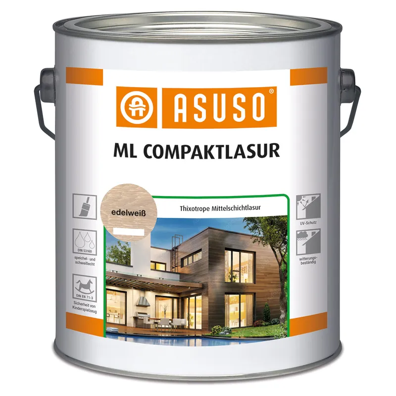 Compaktlasur für innen und außen-ebenholz Zertifiziert