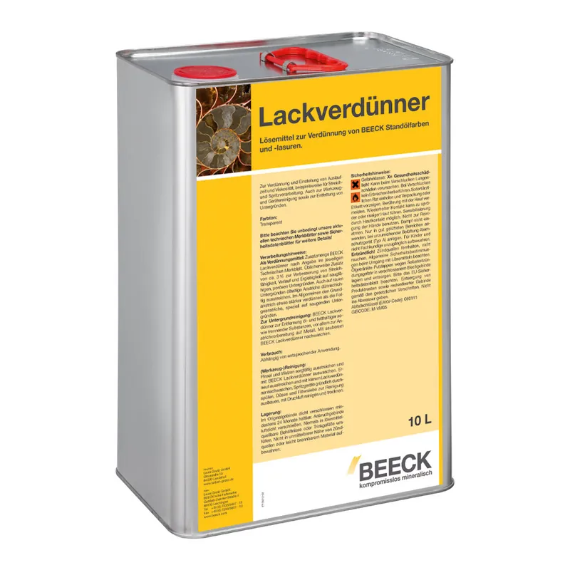 Geprüft Lackverdünner-transparent