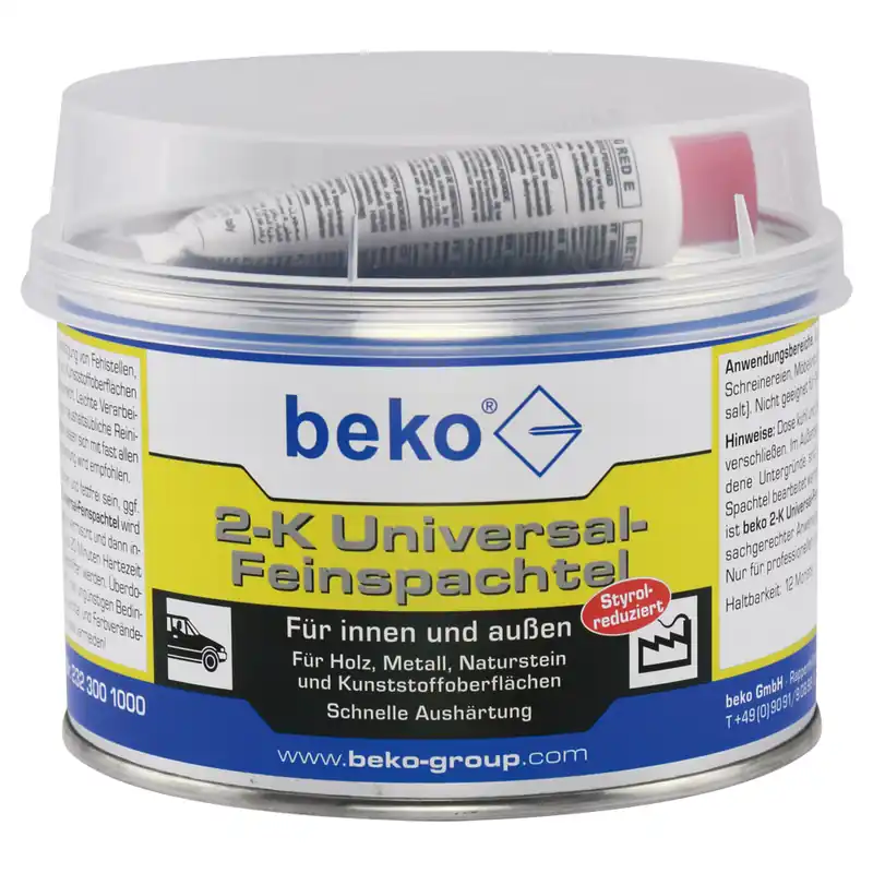 Kostenfreie Lieferung 2-K Universal-Feinspachtel inkl. Härter-