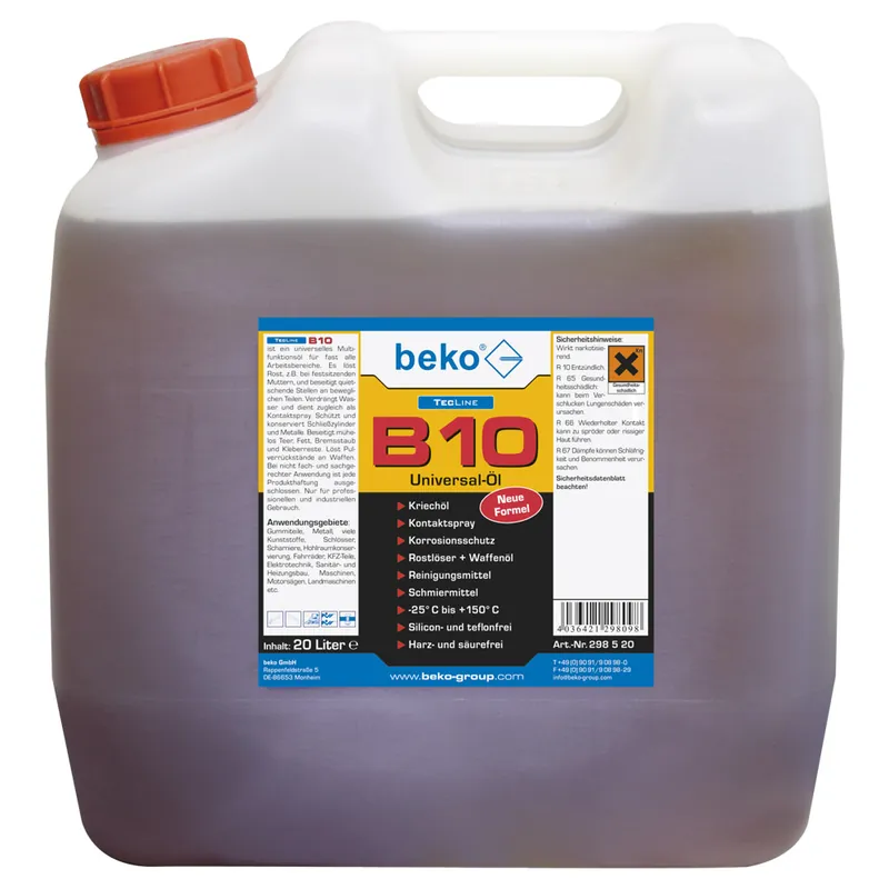 TecLine B10 Universal-Öl-0,15 Liter Echt