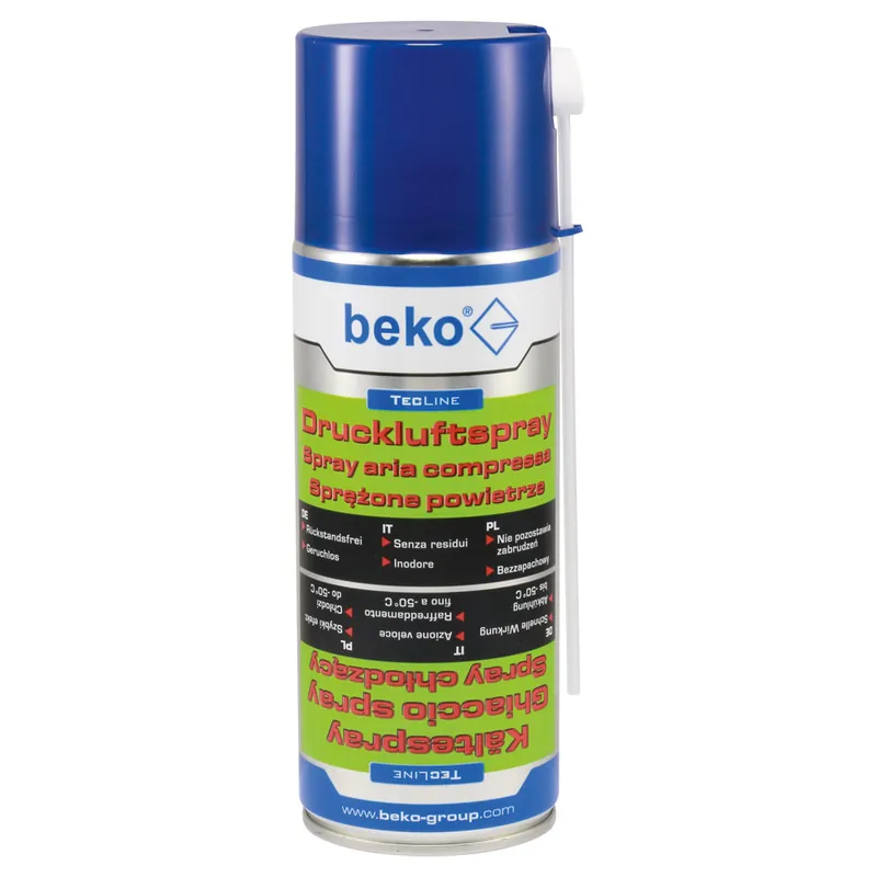 Markenprodukt TecLine Druckluft-/Kälte-Spray-