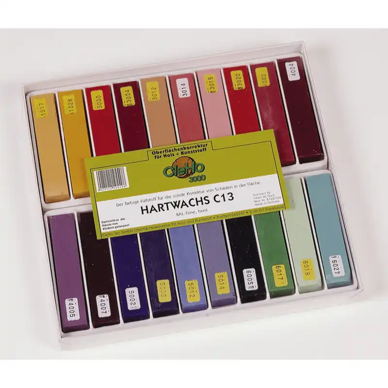 Wochenendangebot Hartwachs C 13 (20 Stück) RAL Töne bunt Sortim. 22-