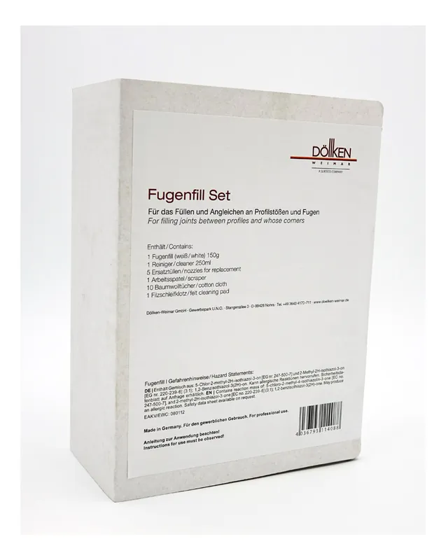 Fugenfill-Set im Karton- Abverkauf