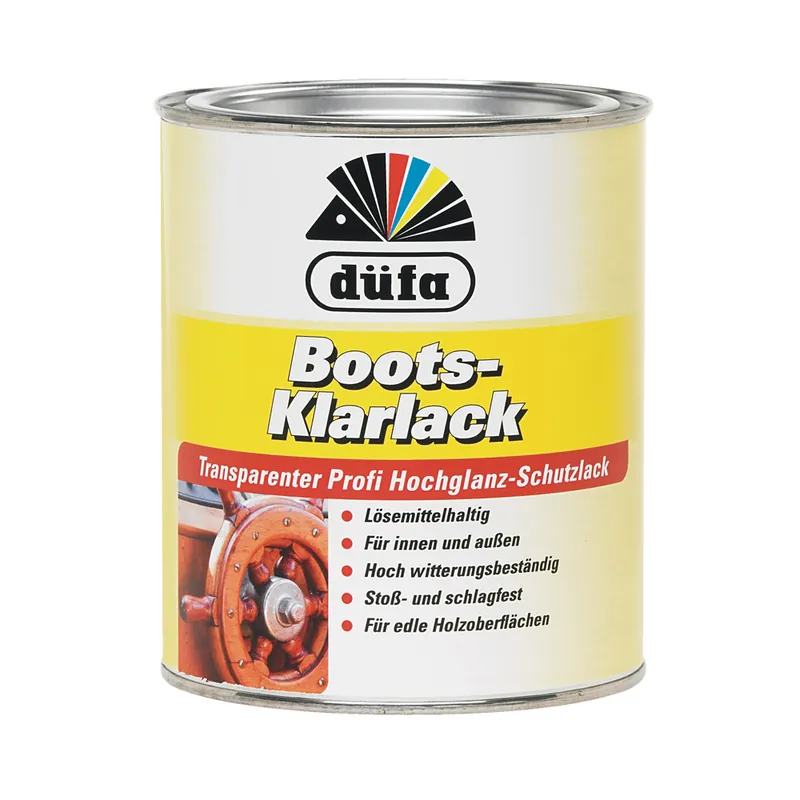 Mega-Angebot Bootsklarlack hochglänzend-0,125 Liter