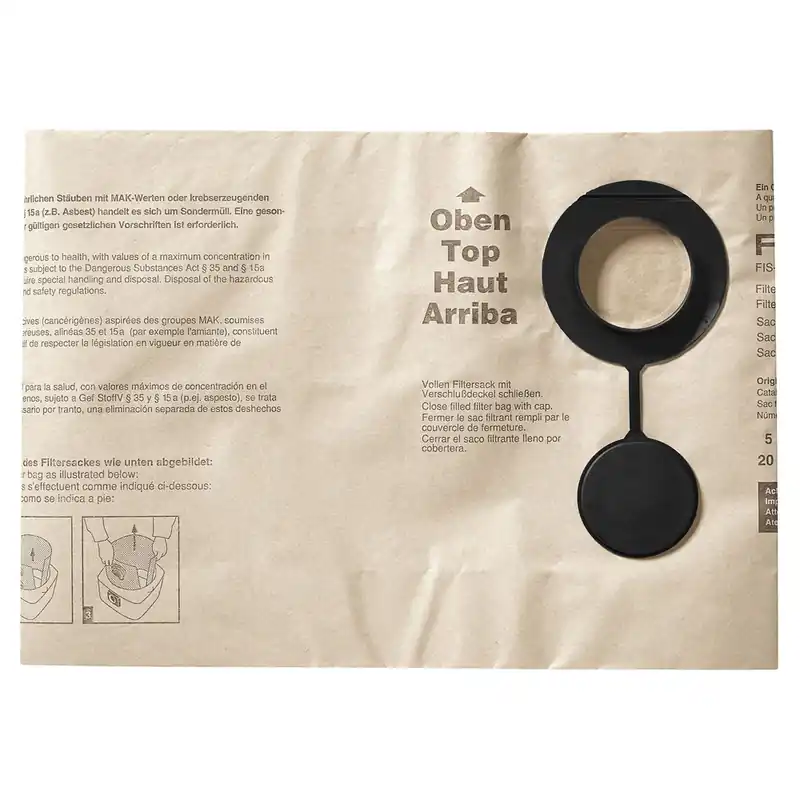 Zweilagiger Filtersack- Wochenendangebot