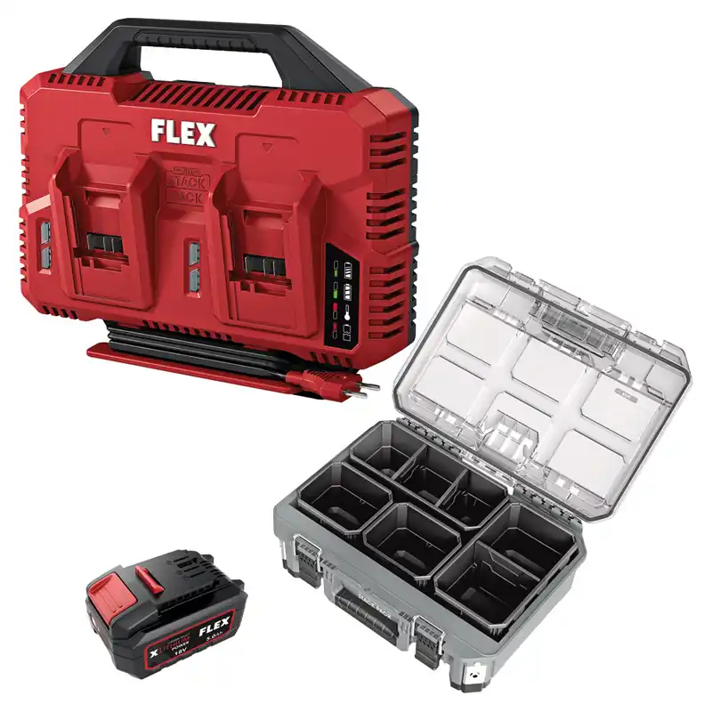 Sichere Zahlung Akku Zubehör CA SP 2x 12/18 + 4x AP 18/5.0-