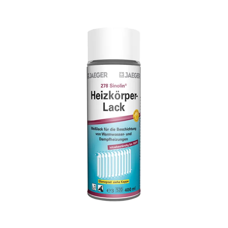 278 Sinolin Heizkörperlack Spray weiss-hochglänzend Angebot