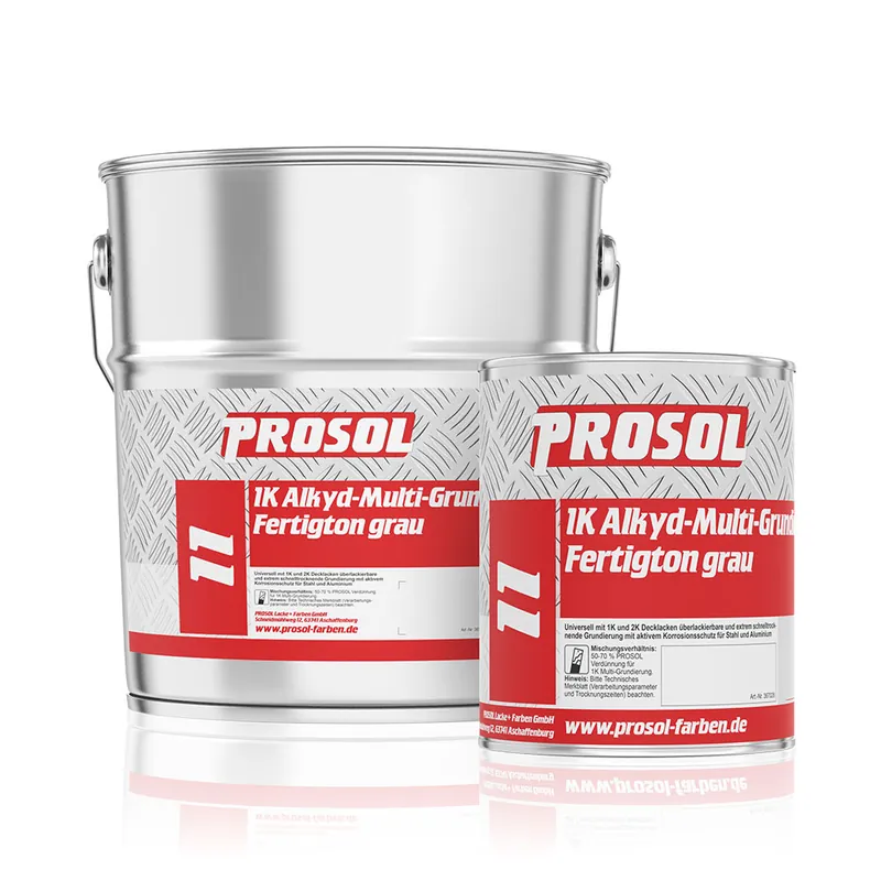 Meistverkauft 1K Alkyd-Multi-Grundierung 11 - Fertigton-(Abfüllung) #