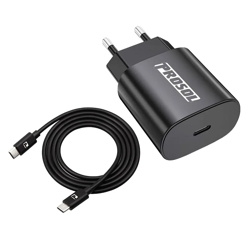 25W Quick-Ladegerät + USB-C Kabel- Top-Preis