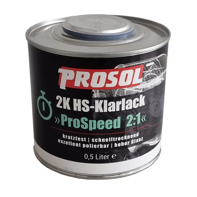 2K HS-Klarlack ProSpeed (2:1)-0,5 Liter Bestpreis