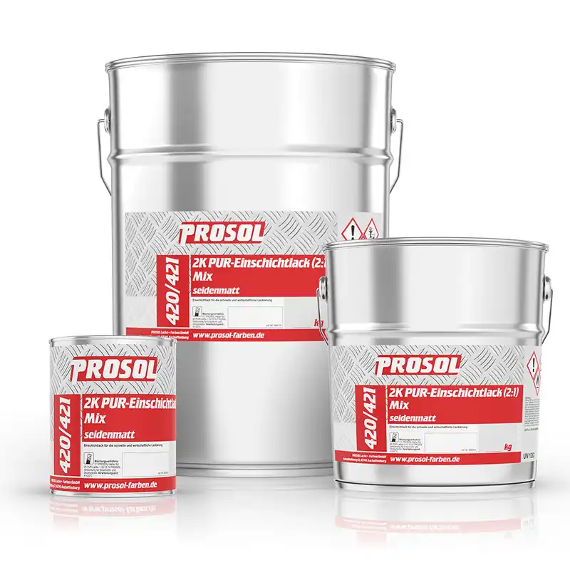 2K PUR-Einschichtlack 420/421 (4:1) - Mix-1,0 kg Expressversand